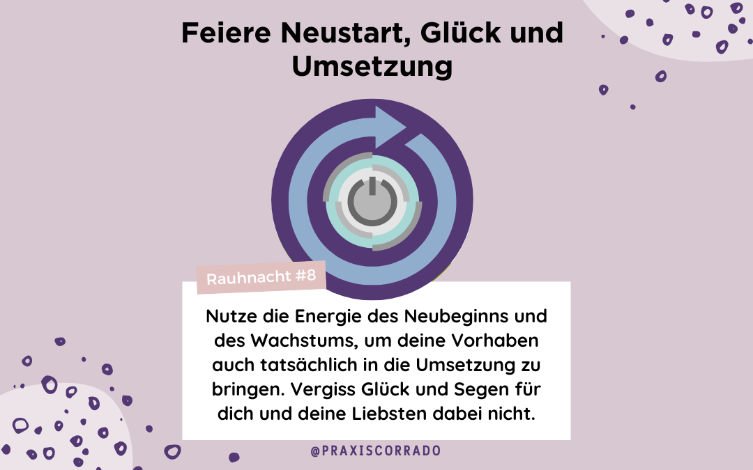 Rauhnächte: Feiere Neustart, Glück und Umsetzung